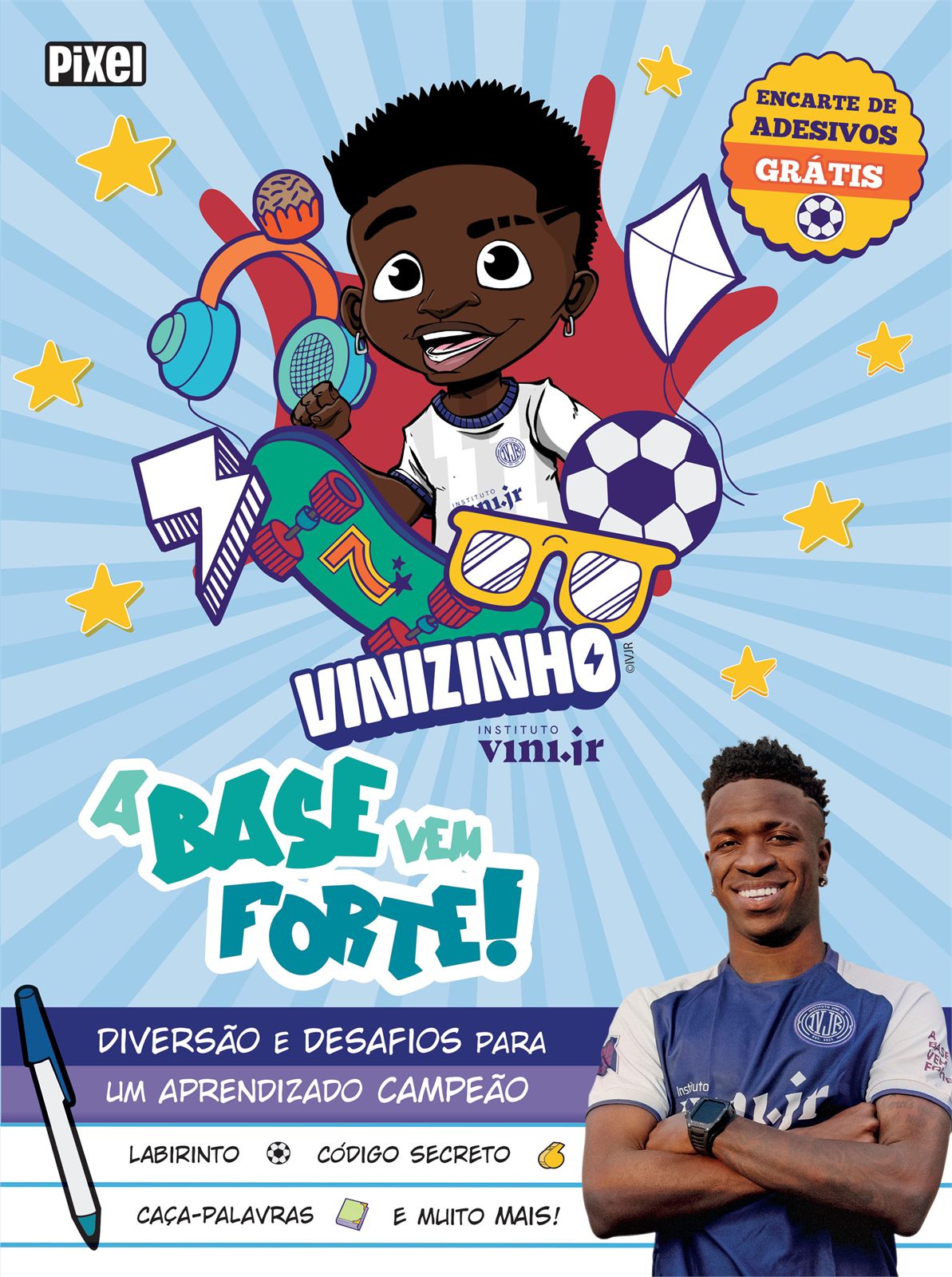 Capa de Vinizinho: A Base Vem Forte!