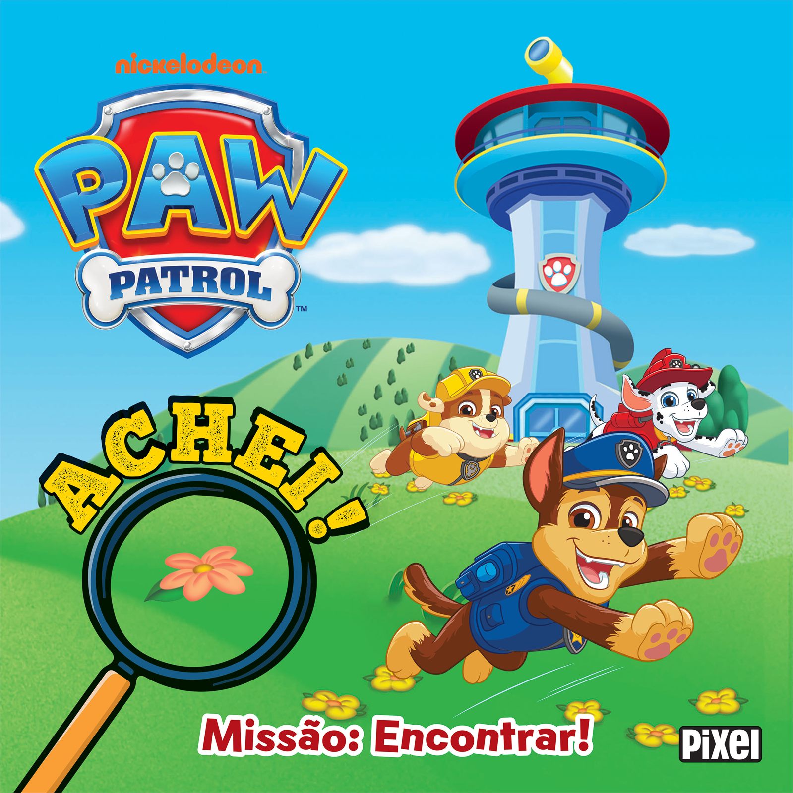 Capa de Achei! Patrulha Canina – Missão: Encontrar!