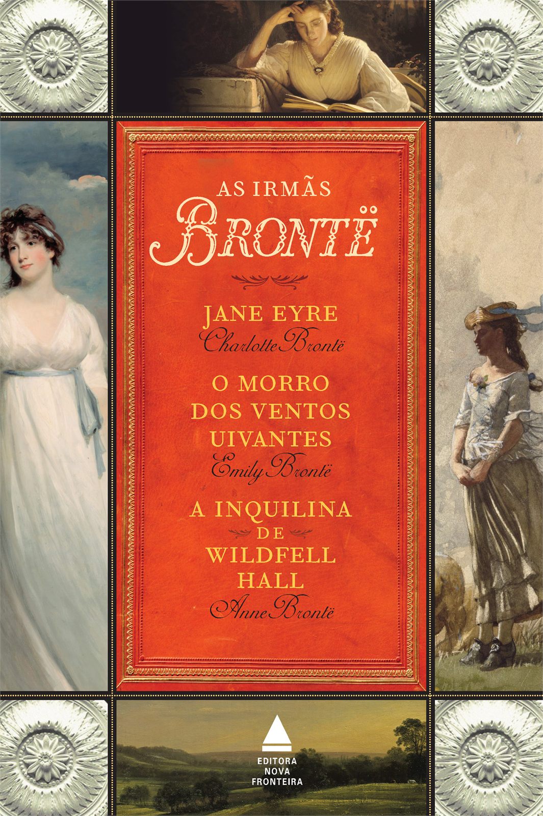 Capa de Box As irmãs Brontë