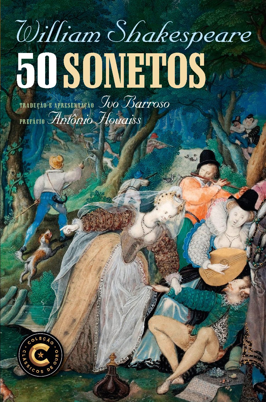 Capa de 50 Sonetos de Shakespeare