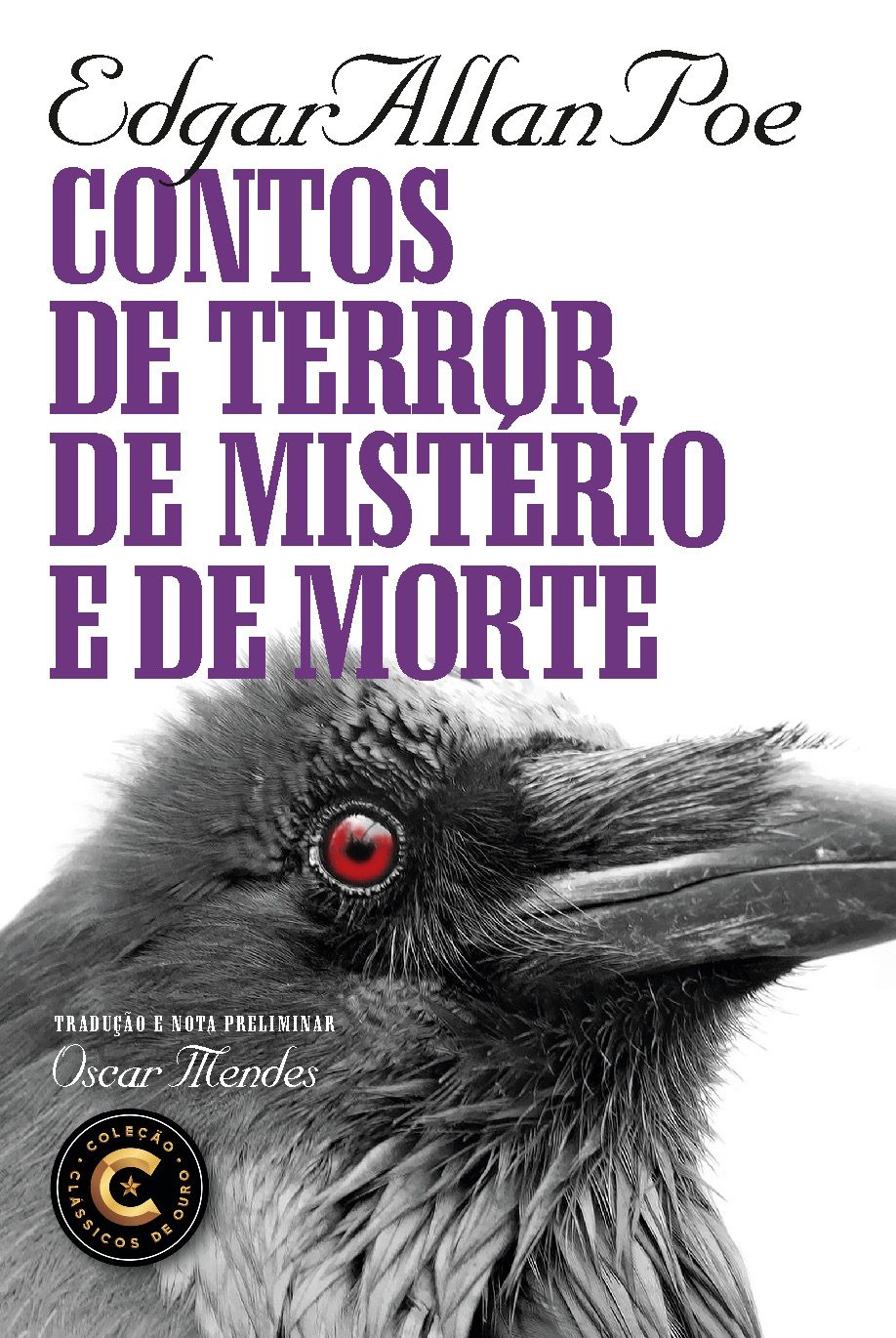 Capa de Contos de terror, de mistério e de morte