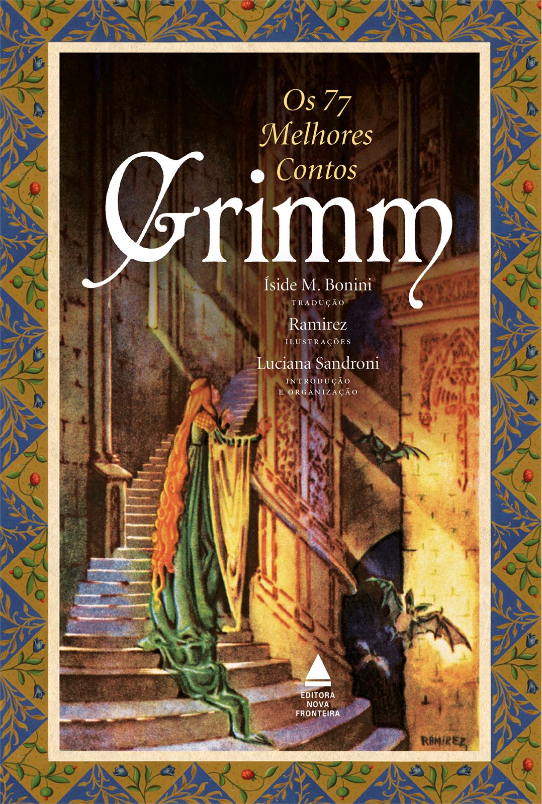 Capa de Box Os 77 melhores contos de Grimm