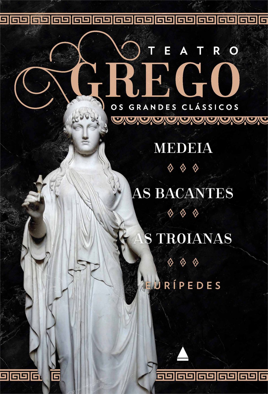 Capa de Medeia ,as bacantes e as troianas
