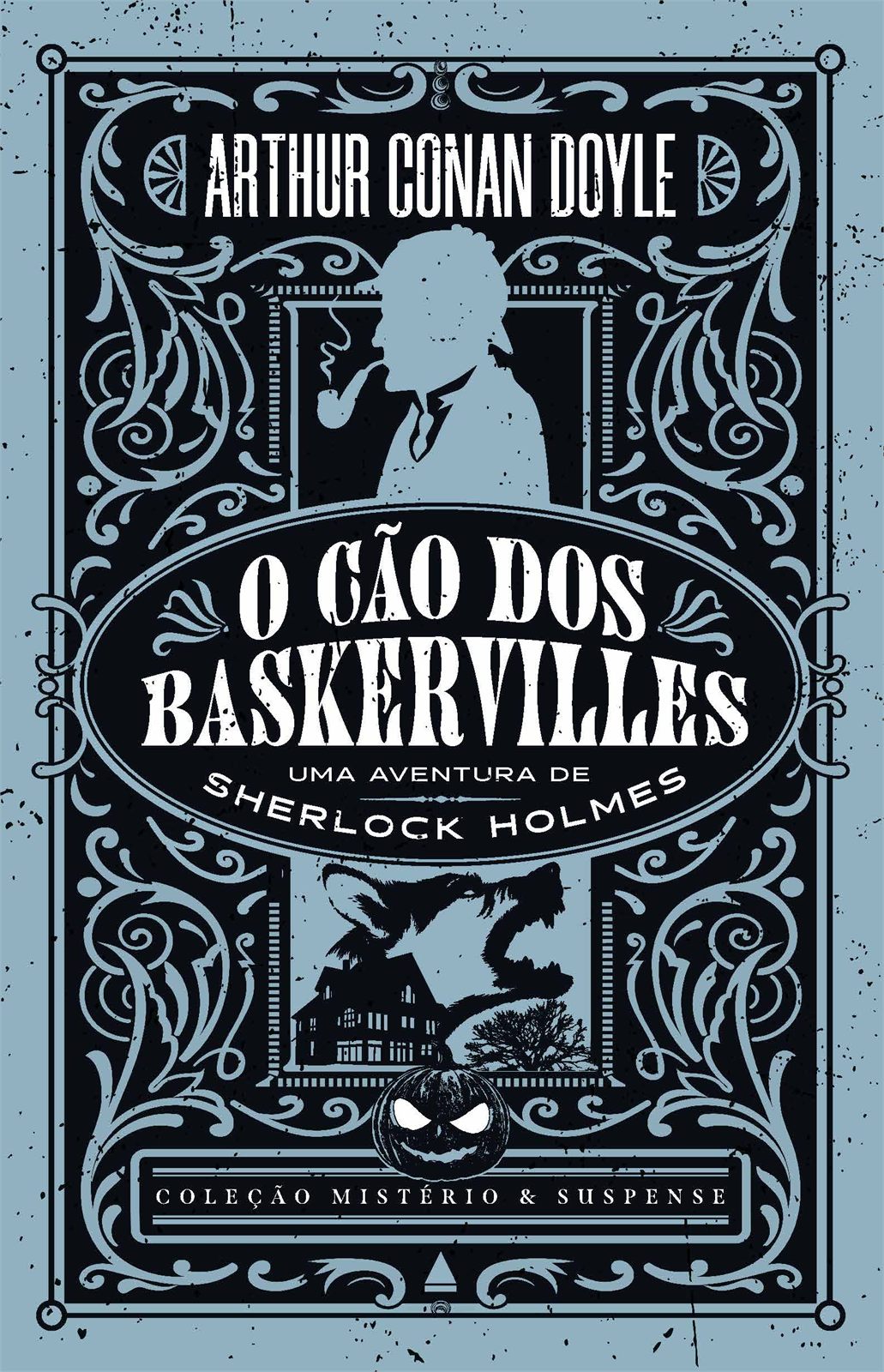 Capa de O cão dos Baskervilles