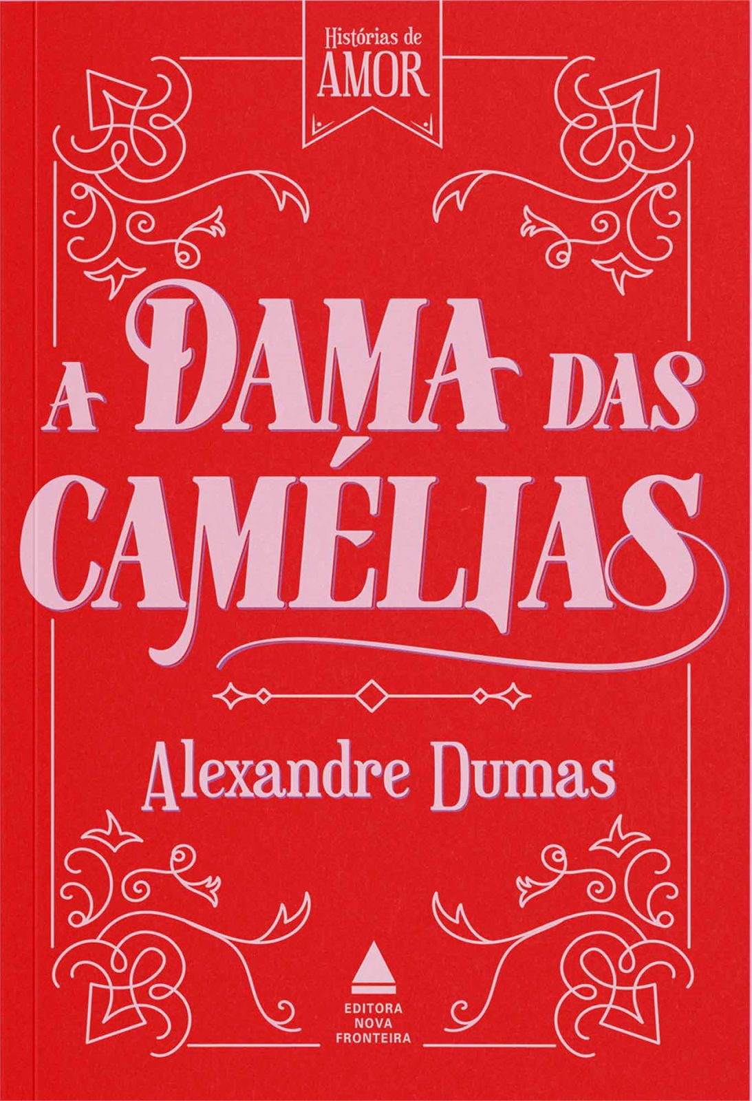 Capa de A Dama das camélias