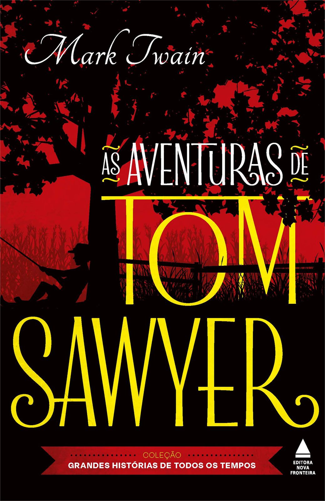 Capa de As aventuras de Tom Sawyer