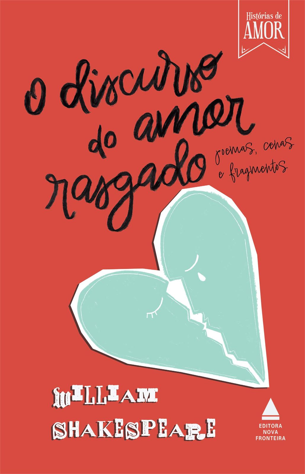 Capa de O discurso do amor rasgado