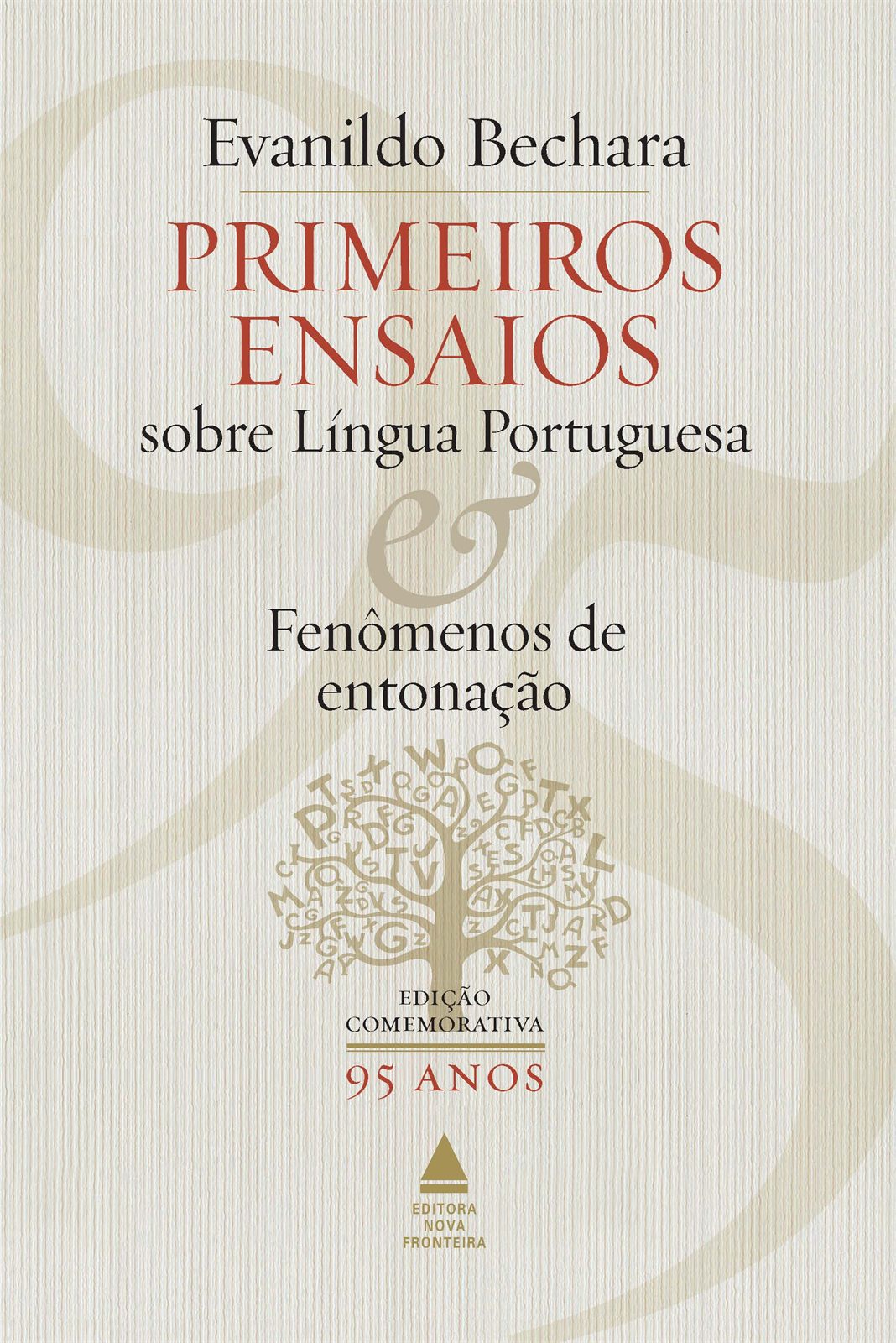 Capa de Primeiros ensaios sobre  Língua Portuguesa e fenômenos de entonação