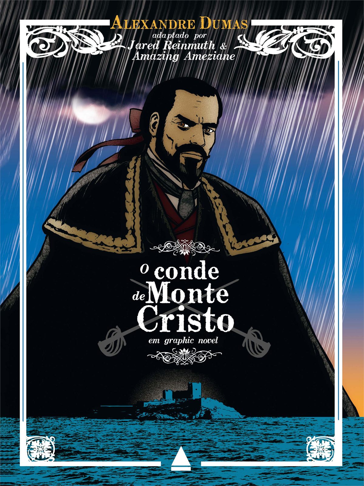 Capa de O Conde de Monte Cristo em Graphic Novel