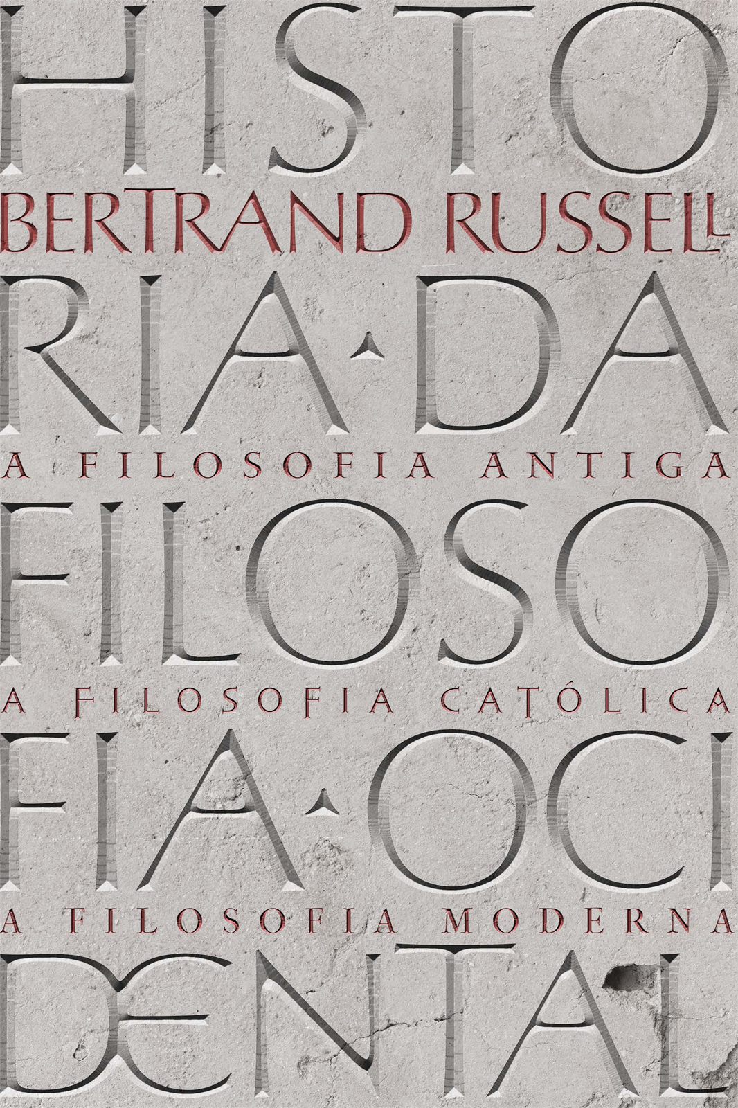 Capa de História da Filosofia Ocidental – Volume único