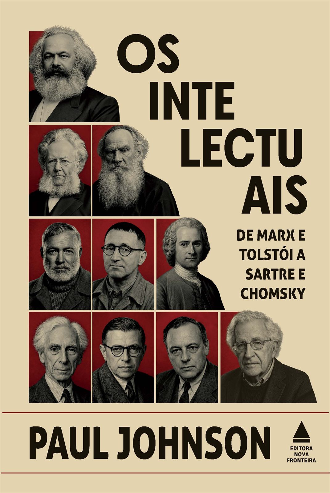 Capa de Os intelectuais