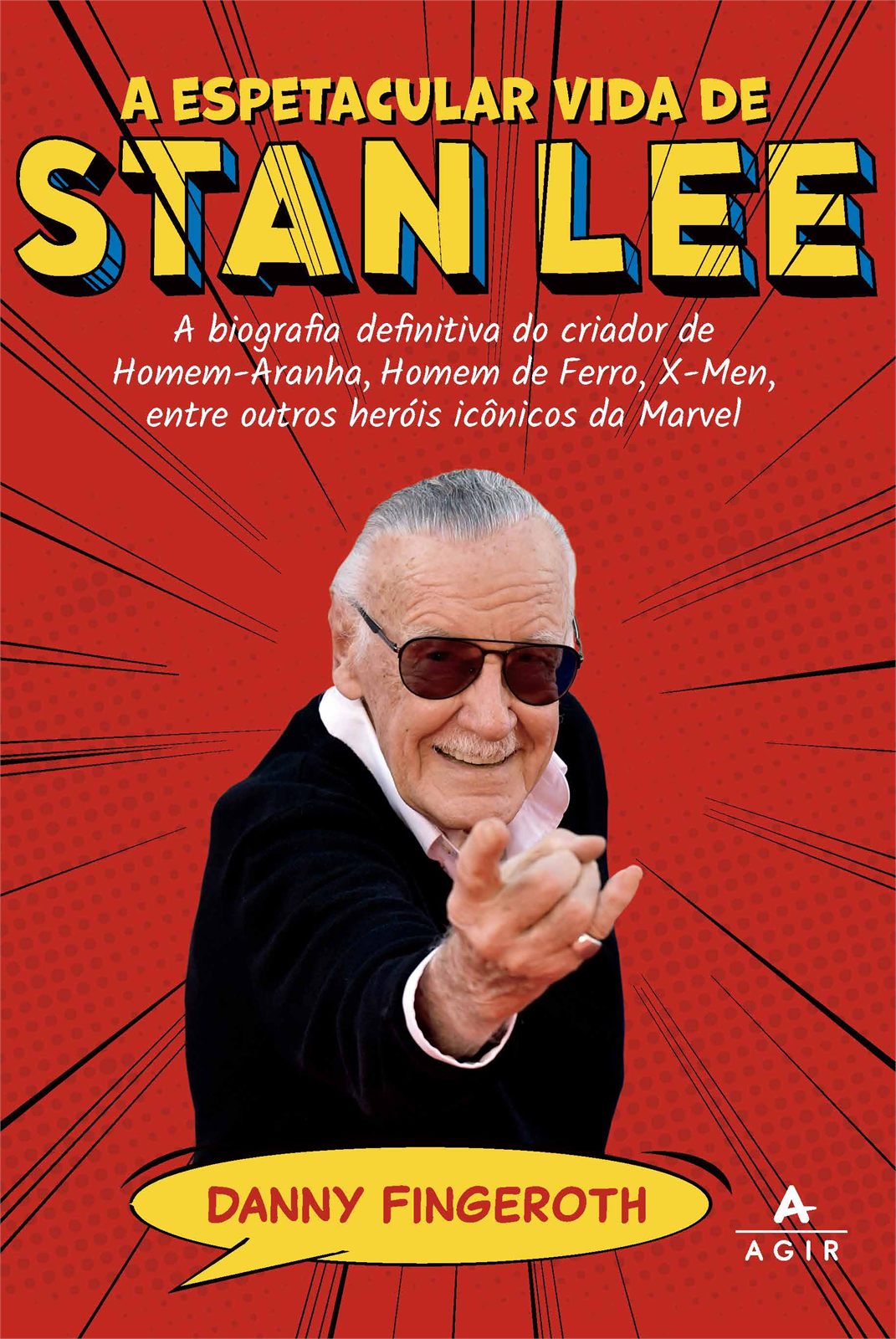 Capa de A espetacular vida de Stan Lee