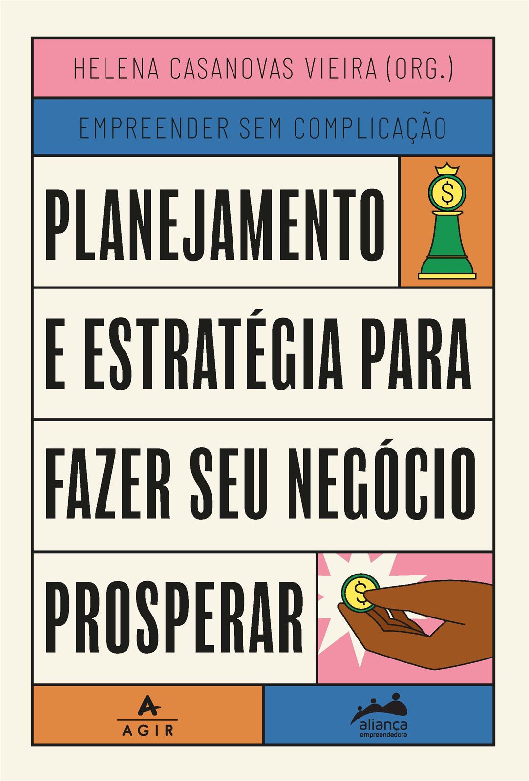 Capa de Planejamento e estratégia para fazer seu negócio prosperar