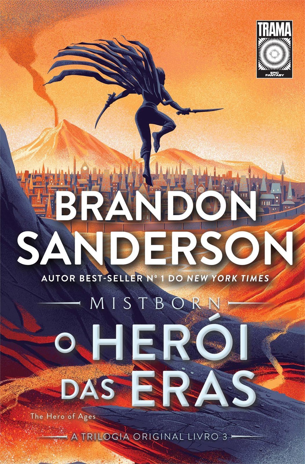 Capa de Mistborn: o Herói das Eras