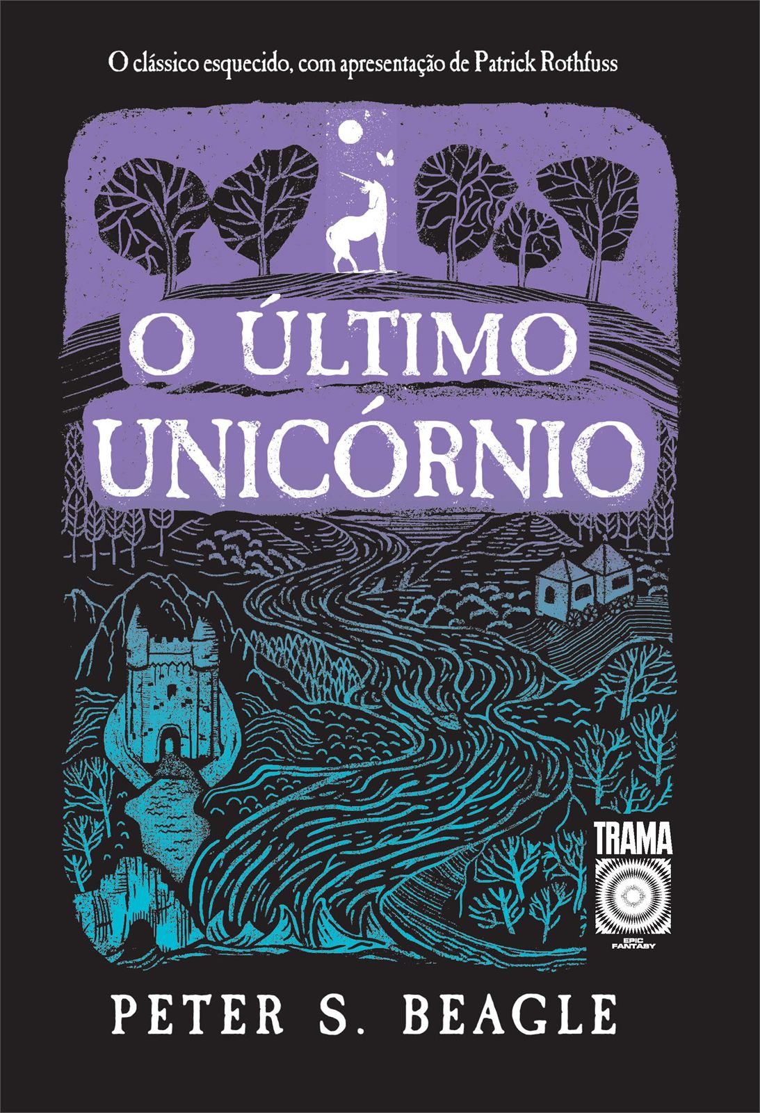 Capa de O último Unicórnio