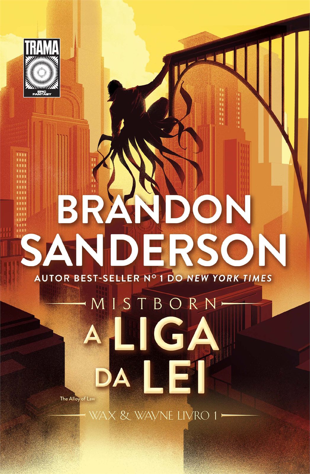 Capa de Mistborn: A liga da lei