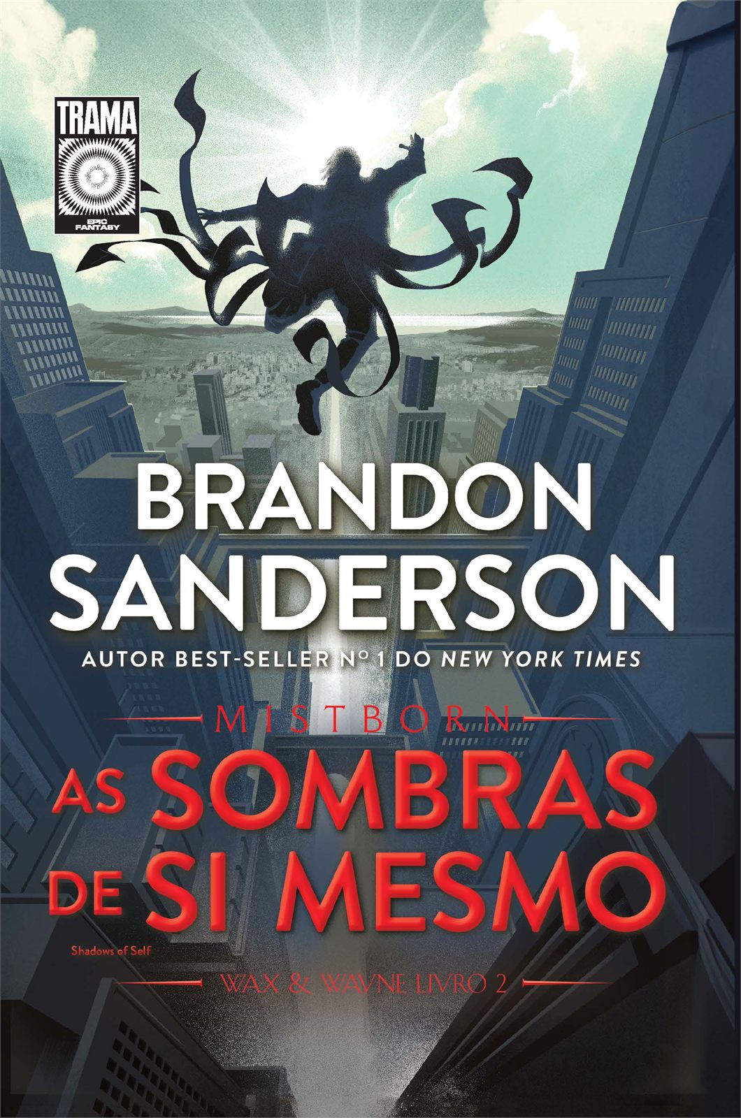 Capa de Mistborn: As sombras de si mesmo