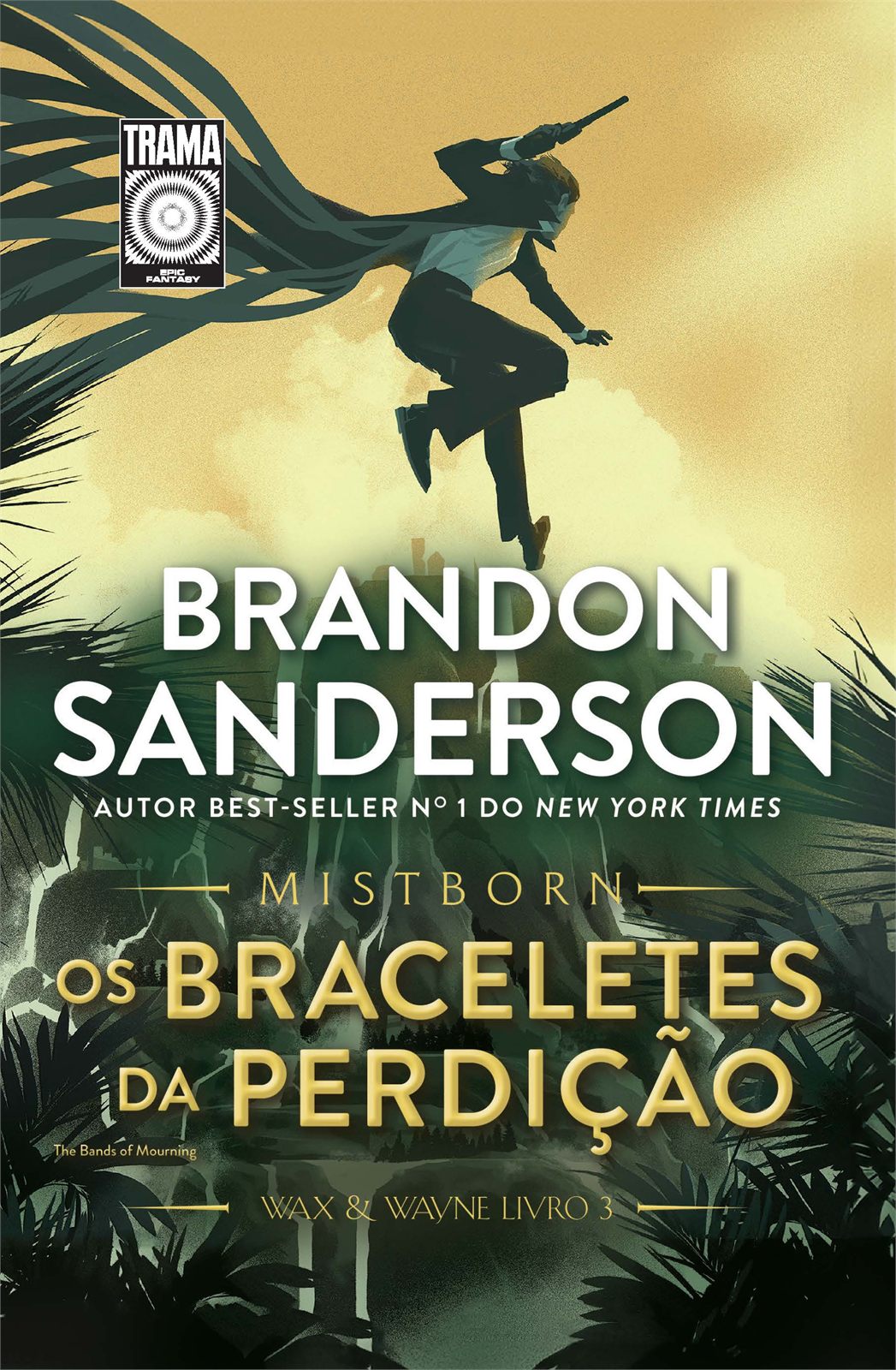 Capa de Mistborn: Os braceletes da perdição