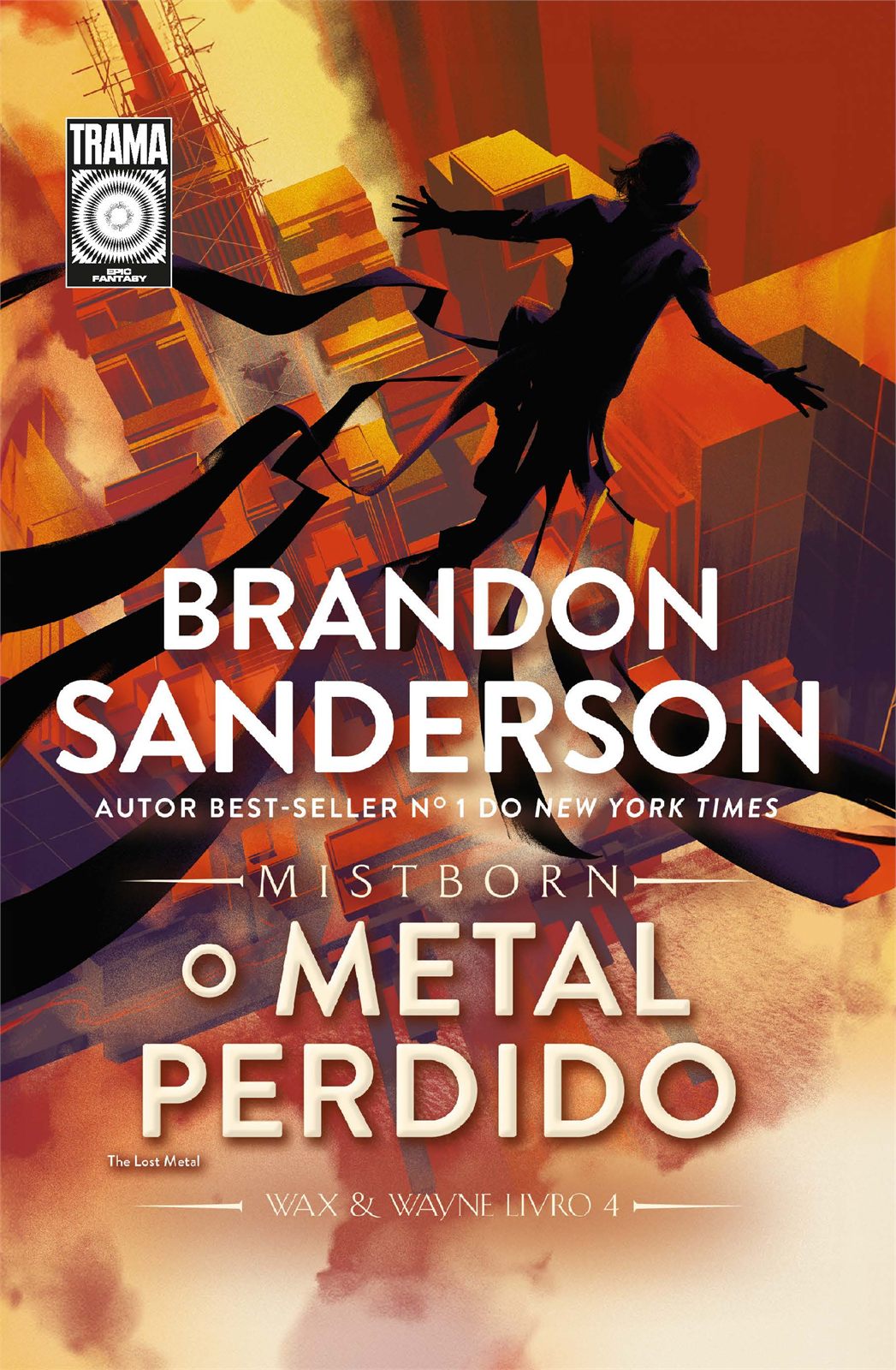 Capa de Mistborn: O metal perdido