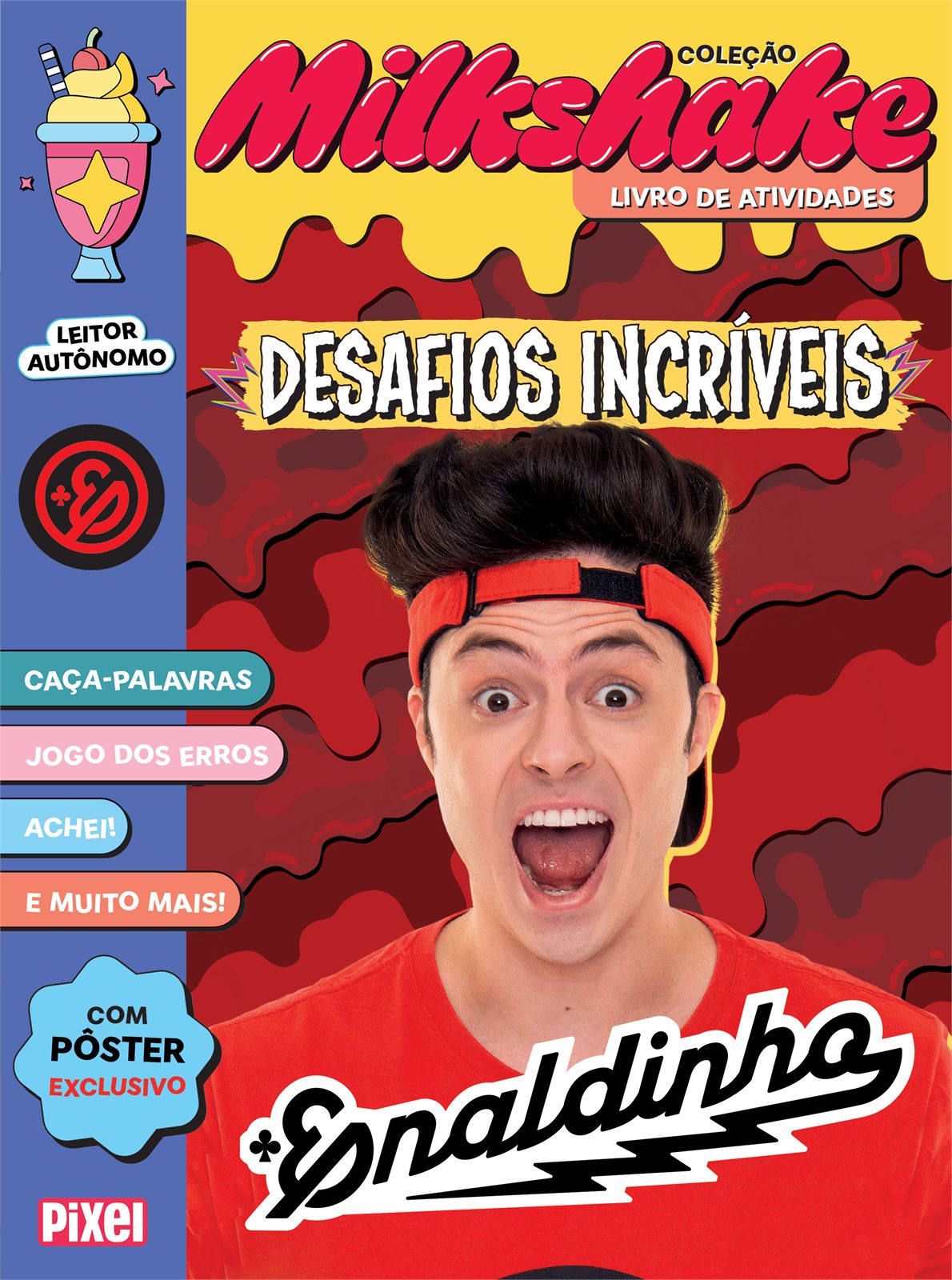 Capa de Enaldinho – Desafios incríveis – Coleção Milkshake