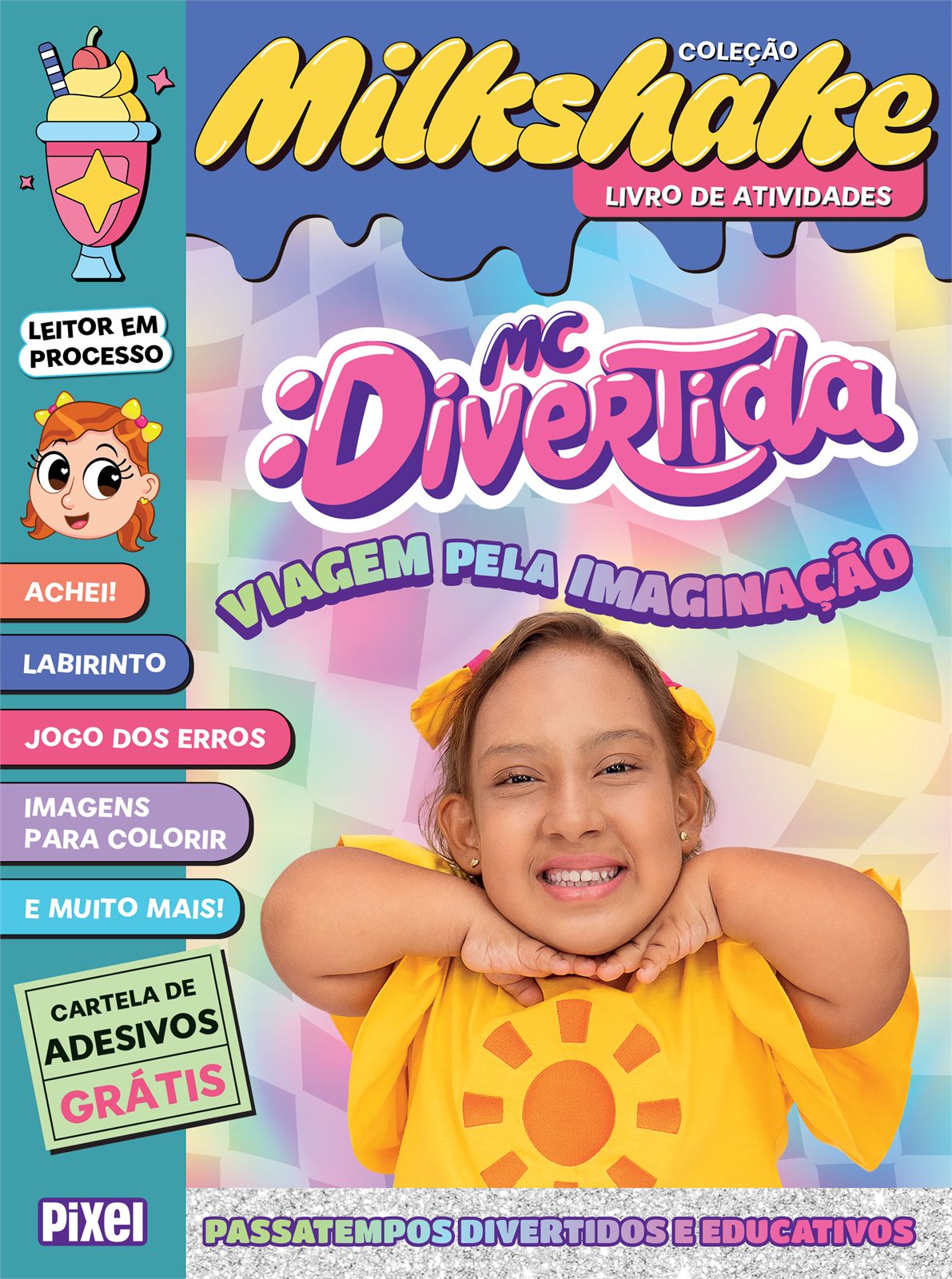 Capa de Mc Divertida: Viagem pela imaginação – Coleção Milkshake