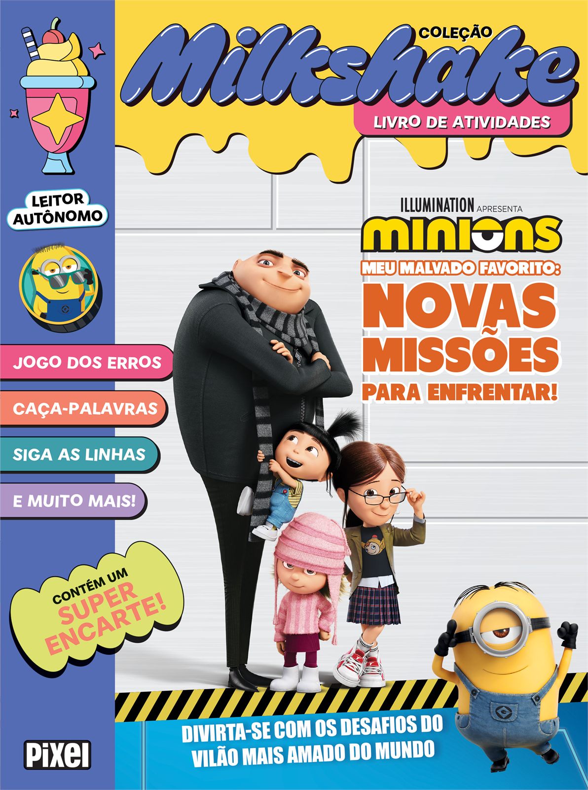 Capa de Meu malvado favorito: Novas missões para viver!