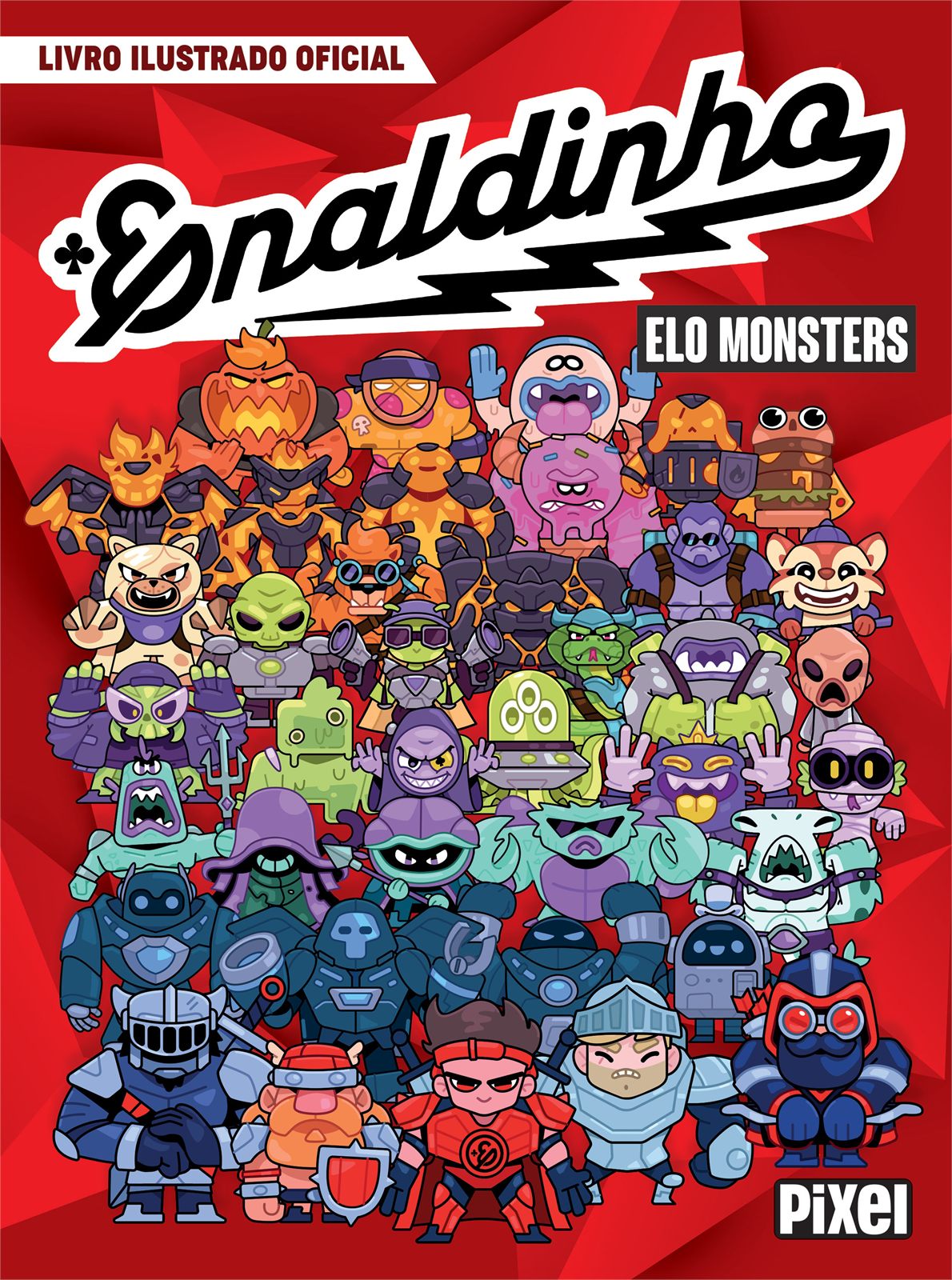 Capa de Livro ilustrado Elo Monsters
