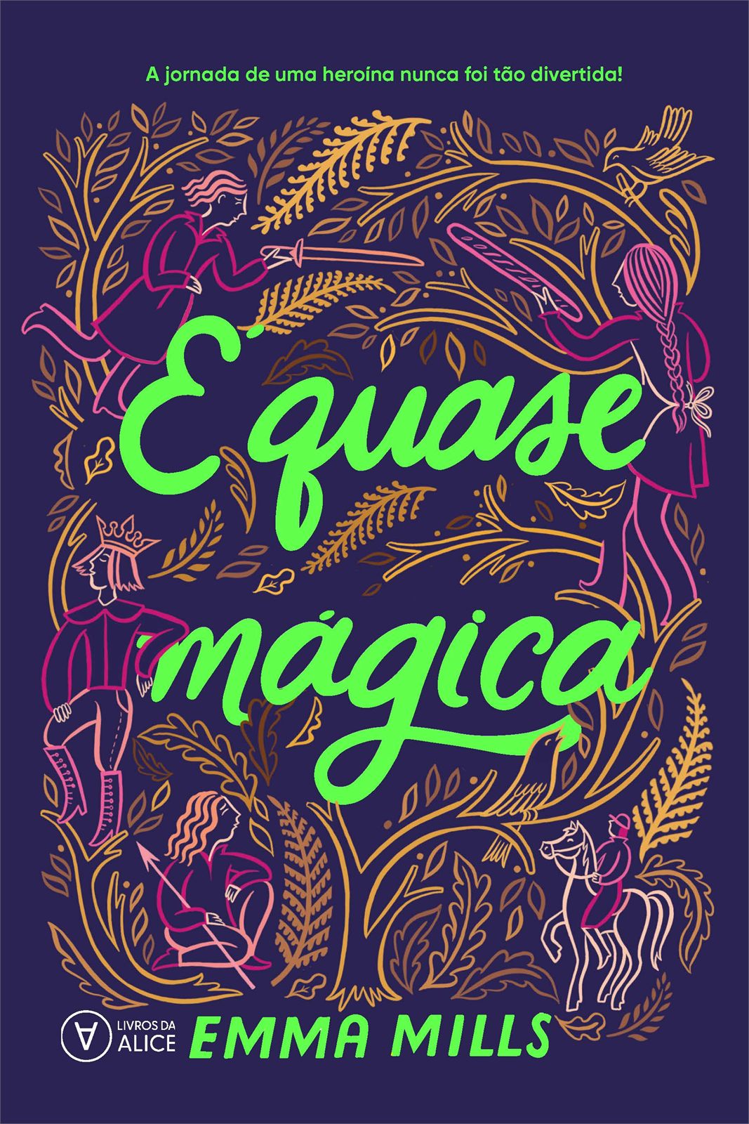 Capa de É quase mágica