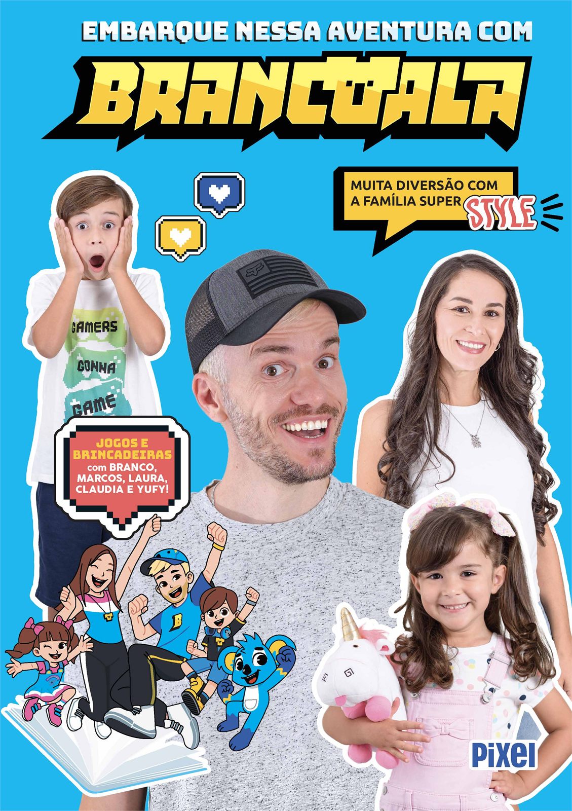 Capa de Embarque nessa aventura com Brancoala