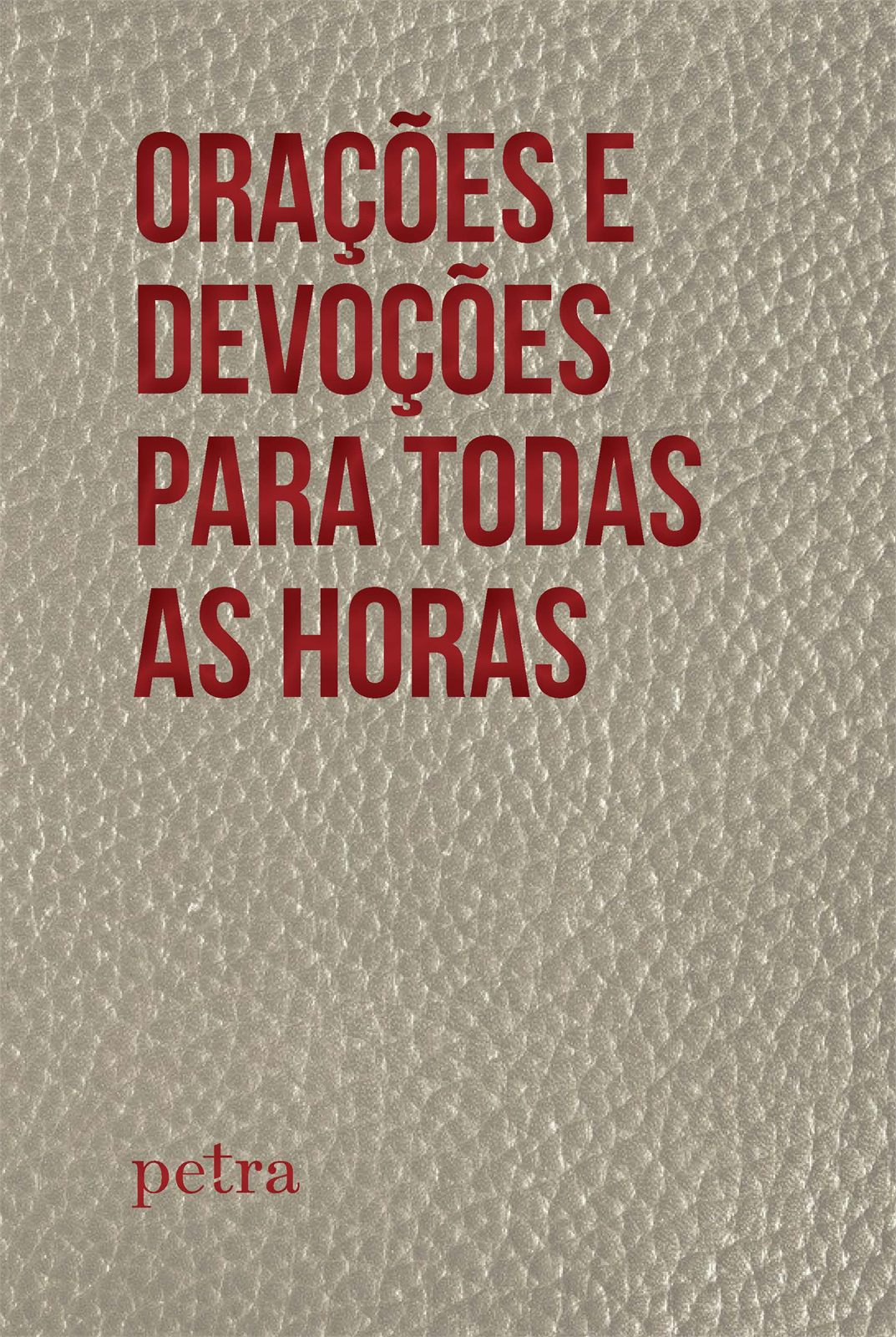 Capa de Orações e Devoções para todas as horas