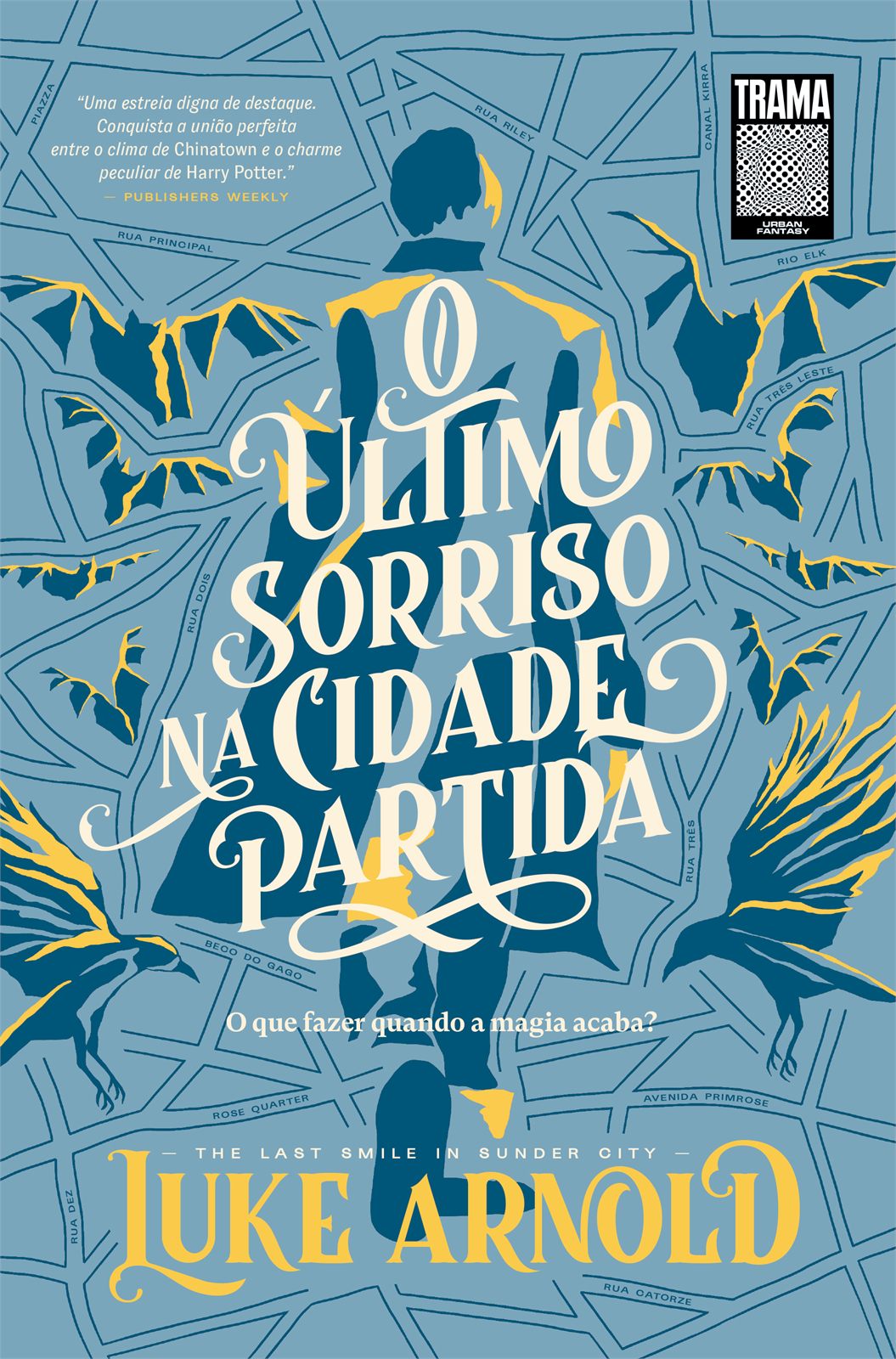 Capa de O último sorriso na cidade partida
