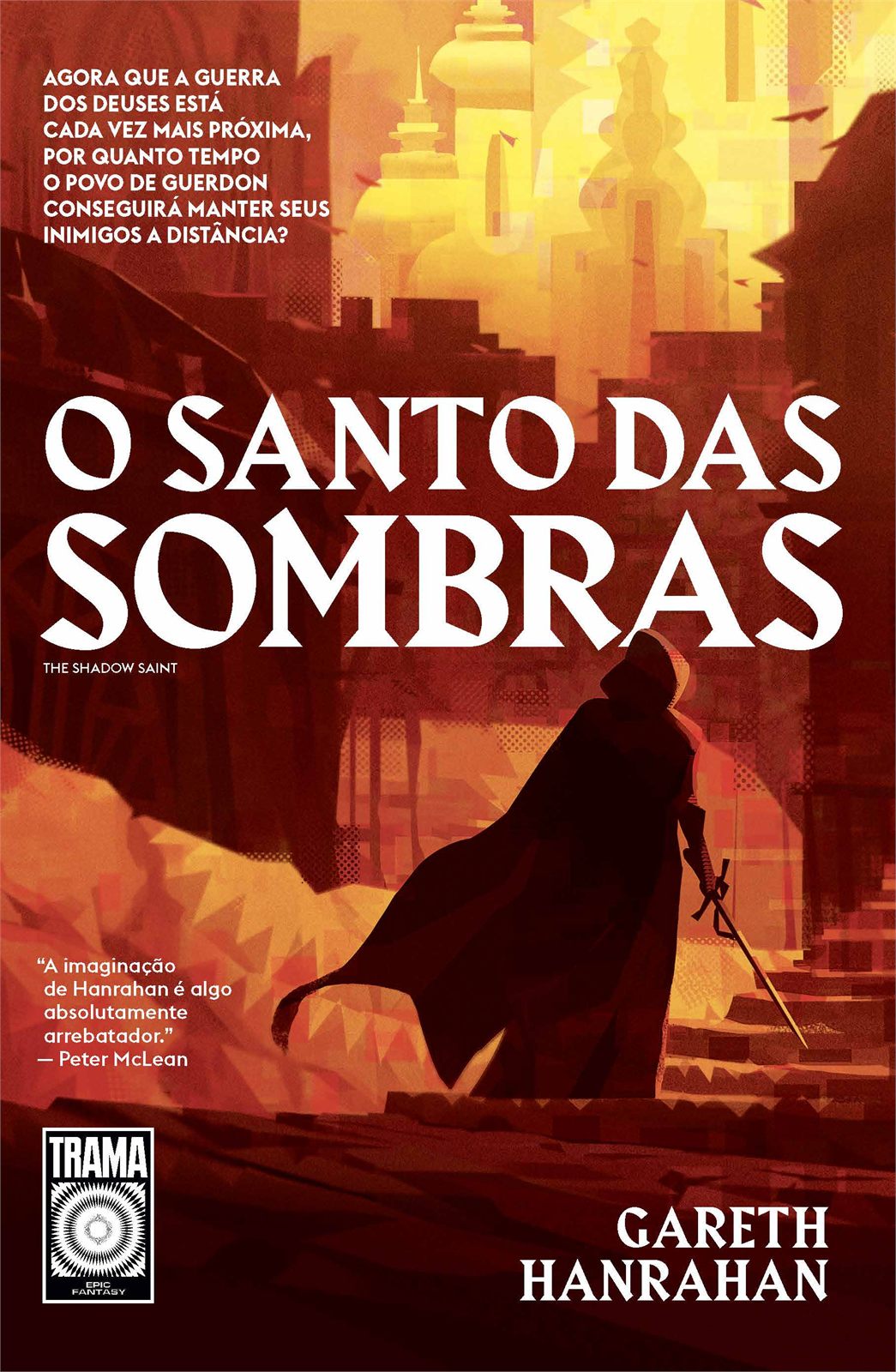 Capa de O Santo das Sombras