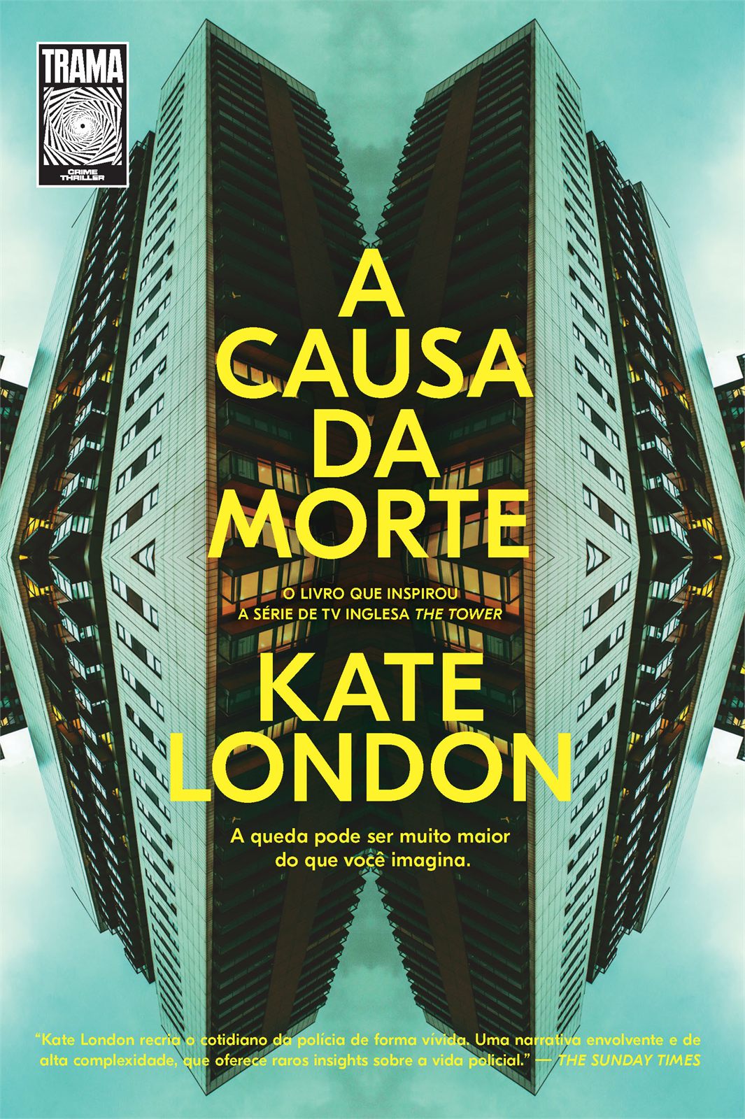 Capa de A Causa da Morte