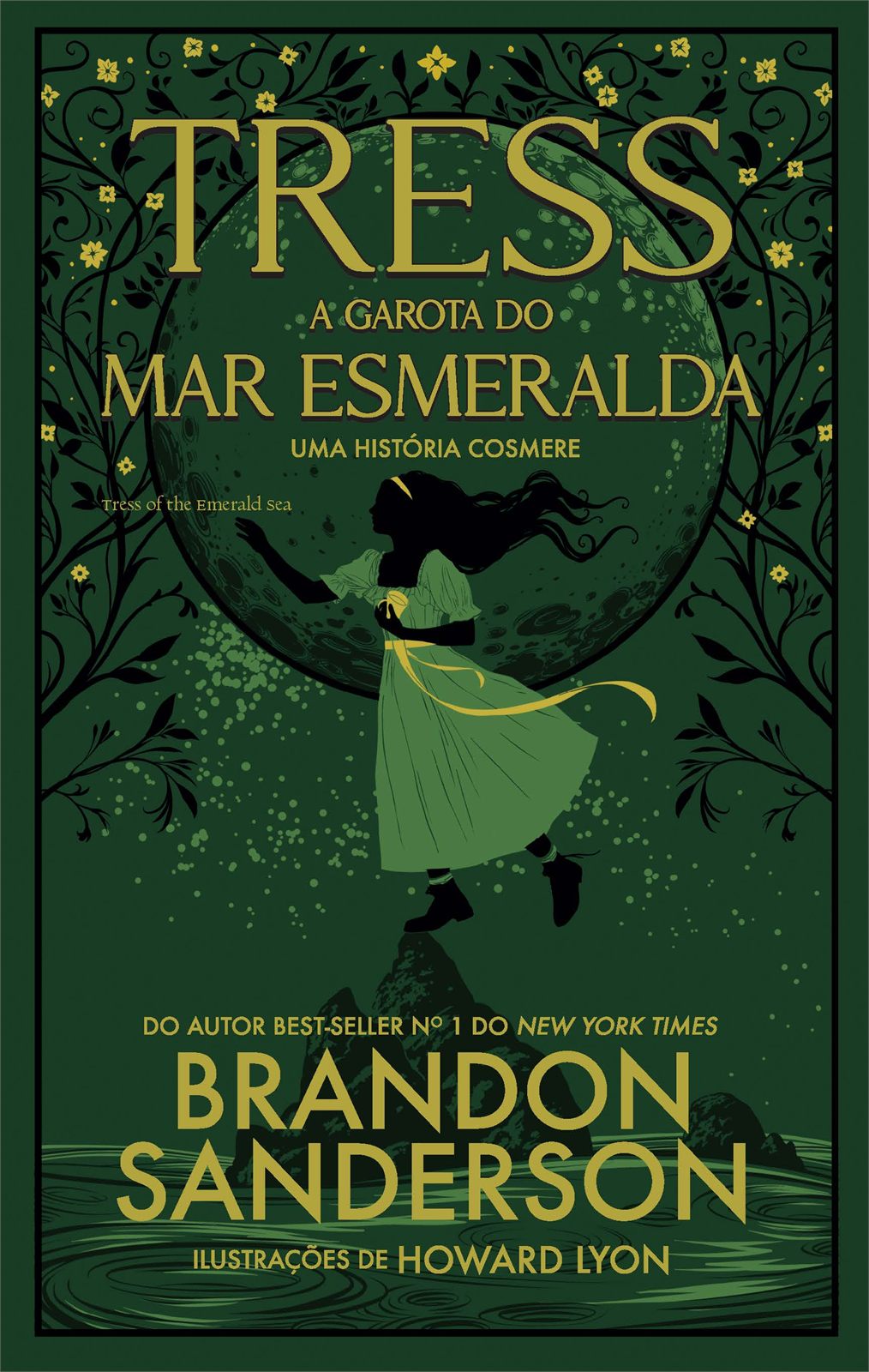 Capa de Tress, a garota do Mar Esmeralda