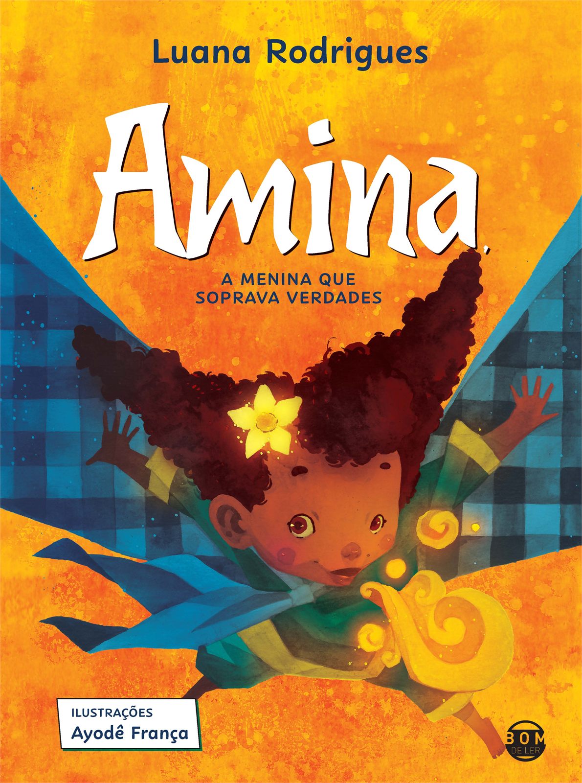 Capa de Amina, a menina que soprava verdades