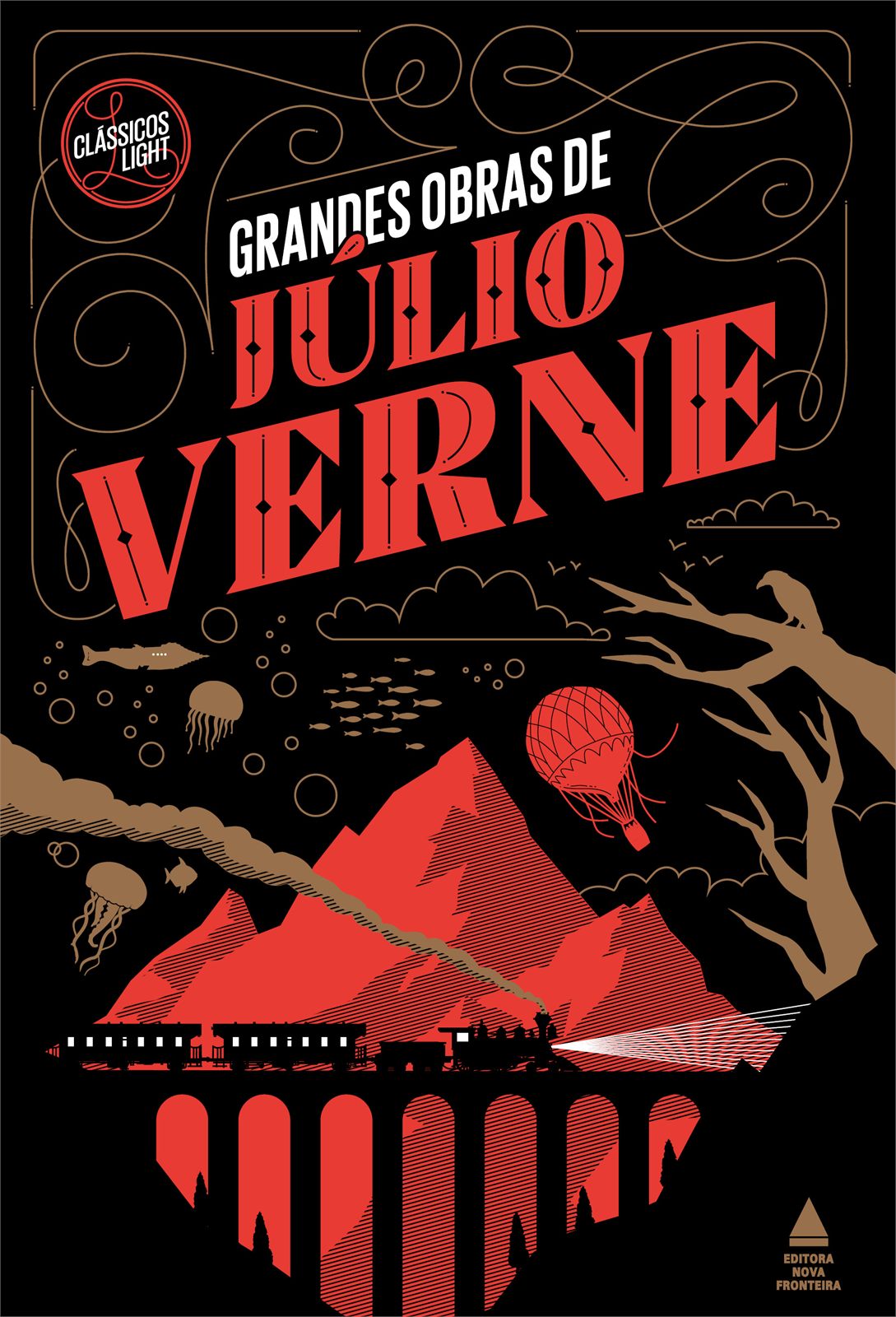 Capa de Box Grandes Obras de Julio Verne