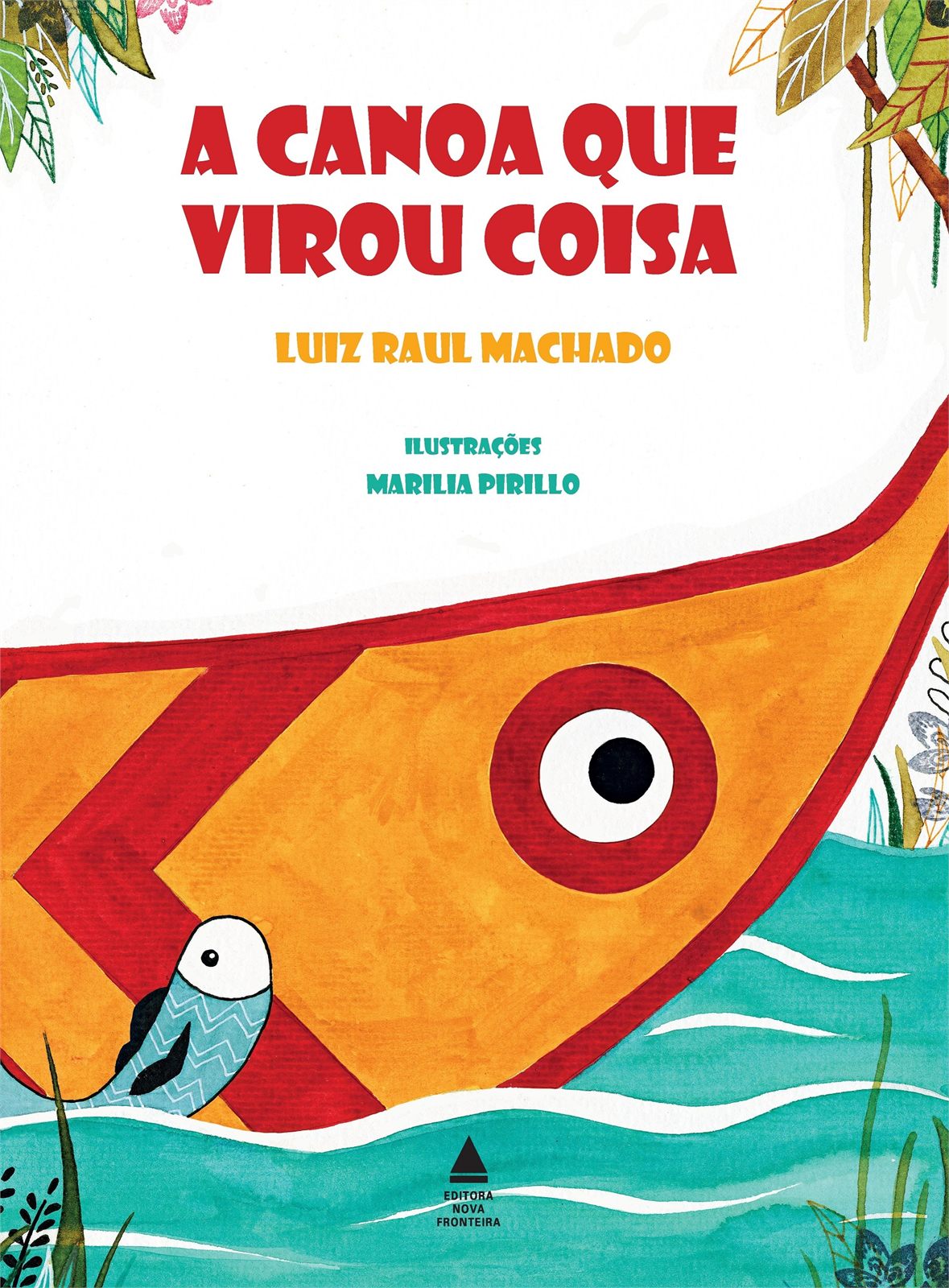 Capa de A canoa que virou coisa