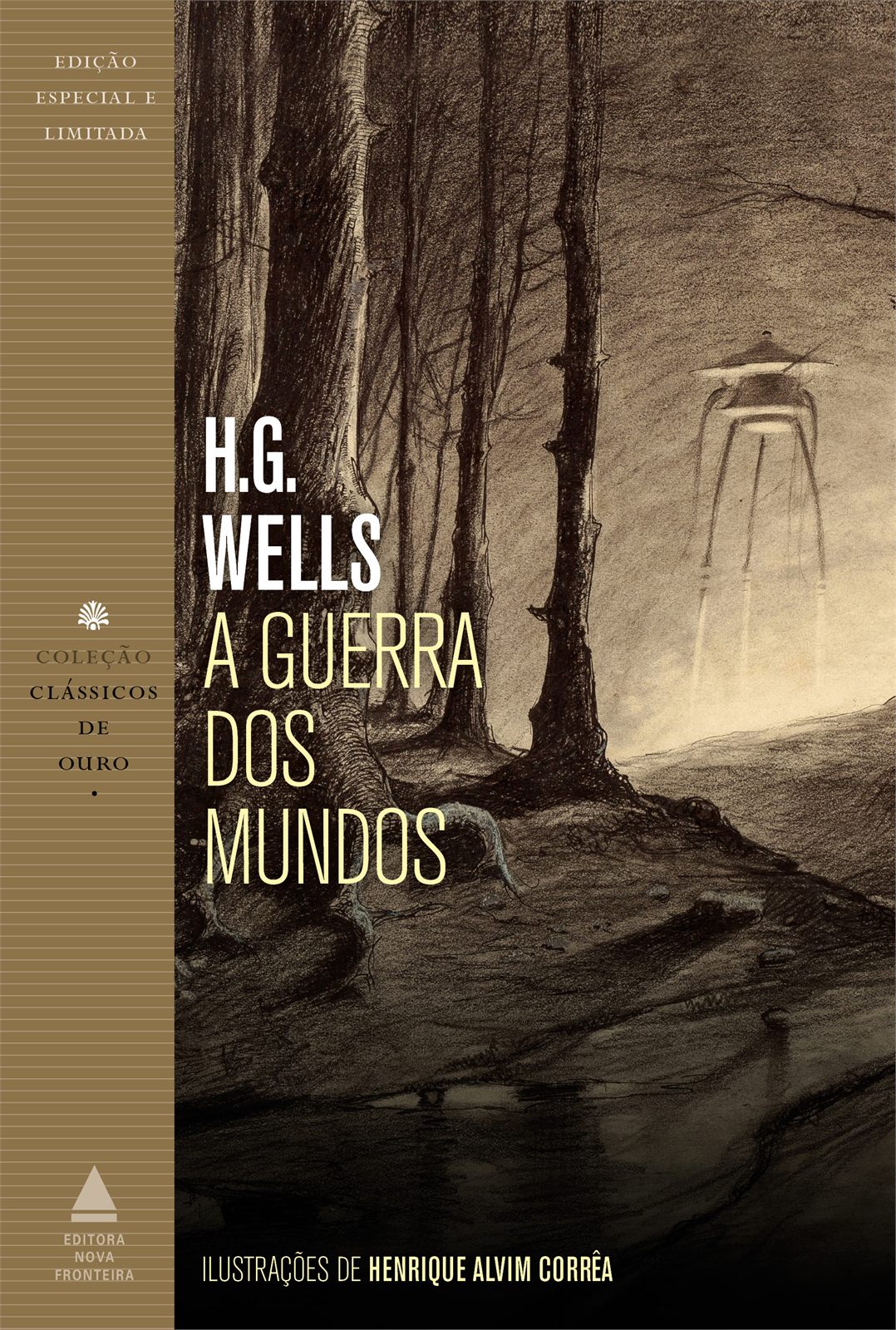 Capa de A guerra dos mundos