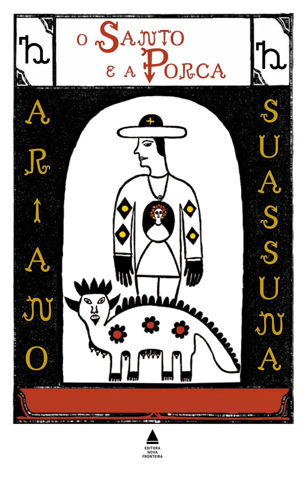 Capa de O Santo e a porca