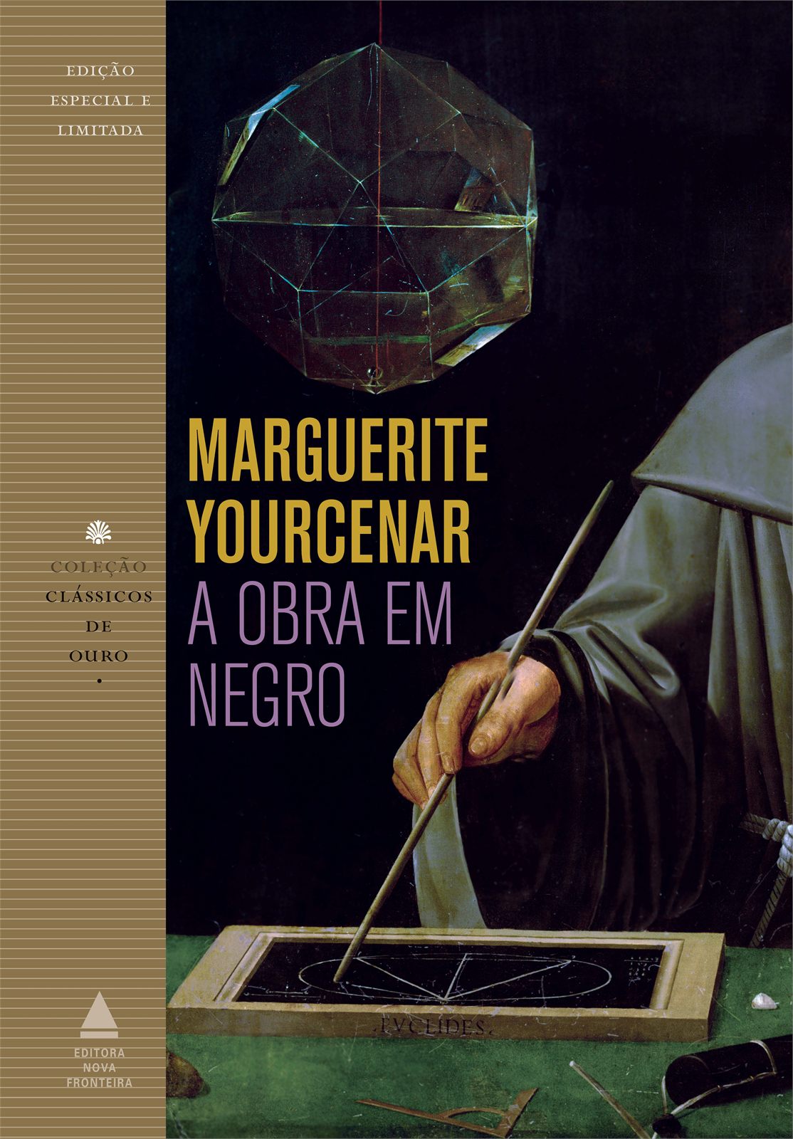 Capa de A  obra em negro