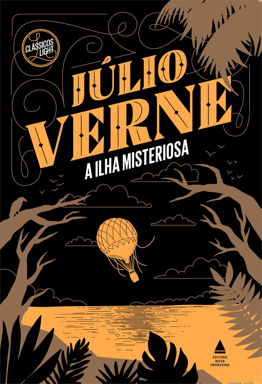 Capa de A ilha misteriosa
