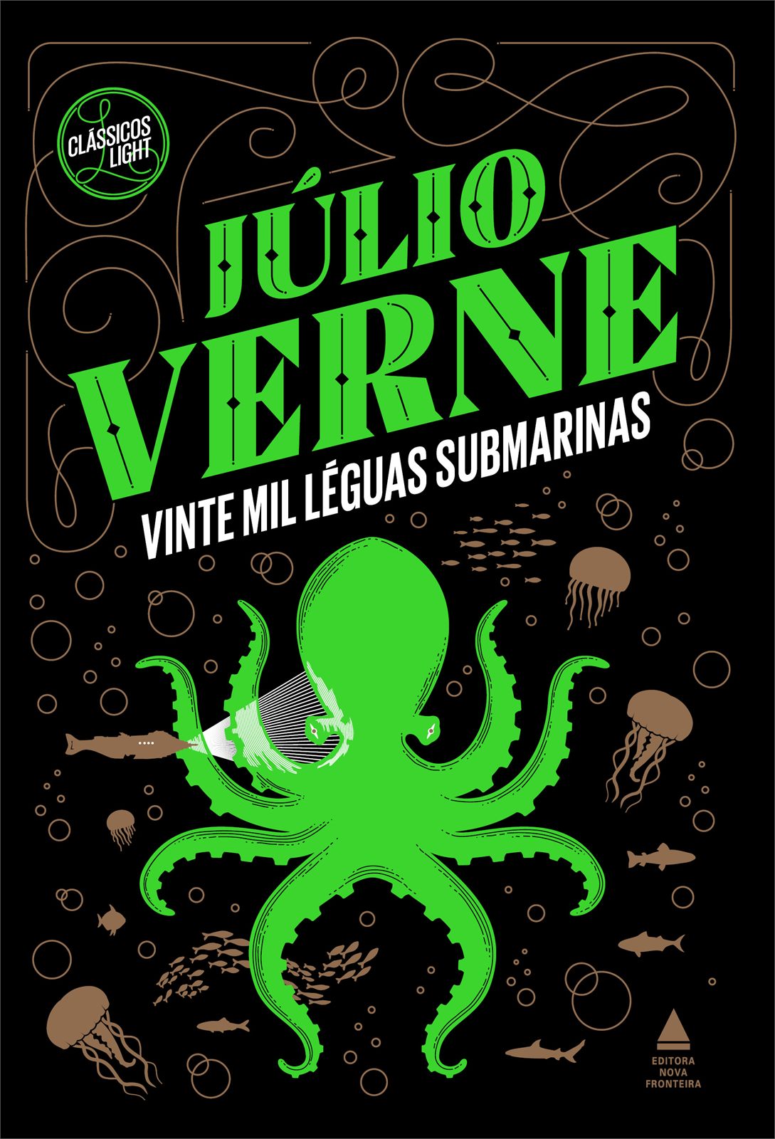Capa de Vinte mil léguas submarinas