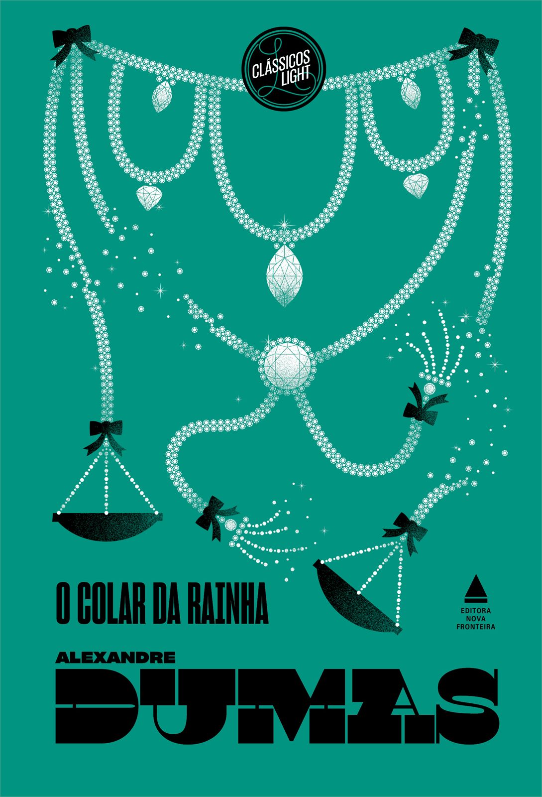 Capa de O colar da rainha