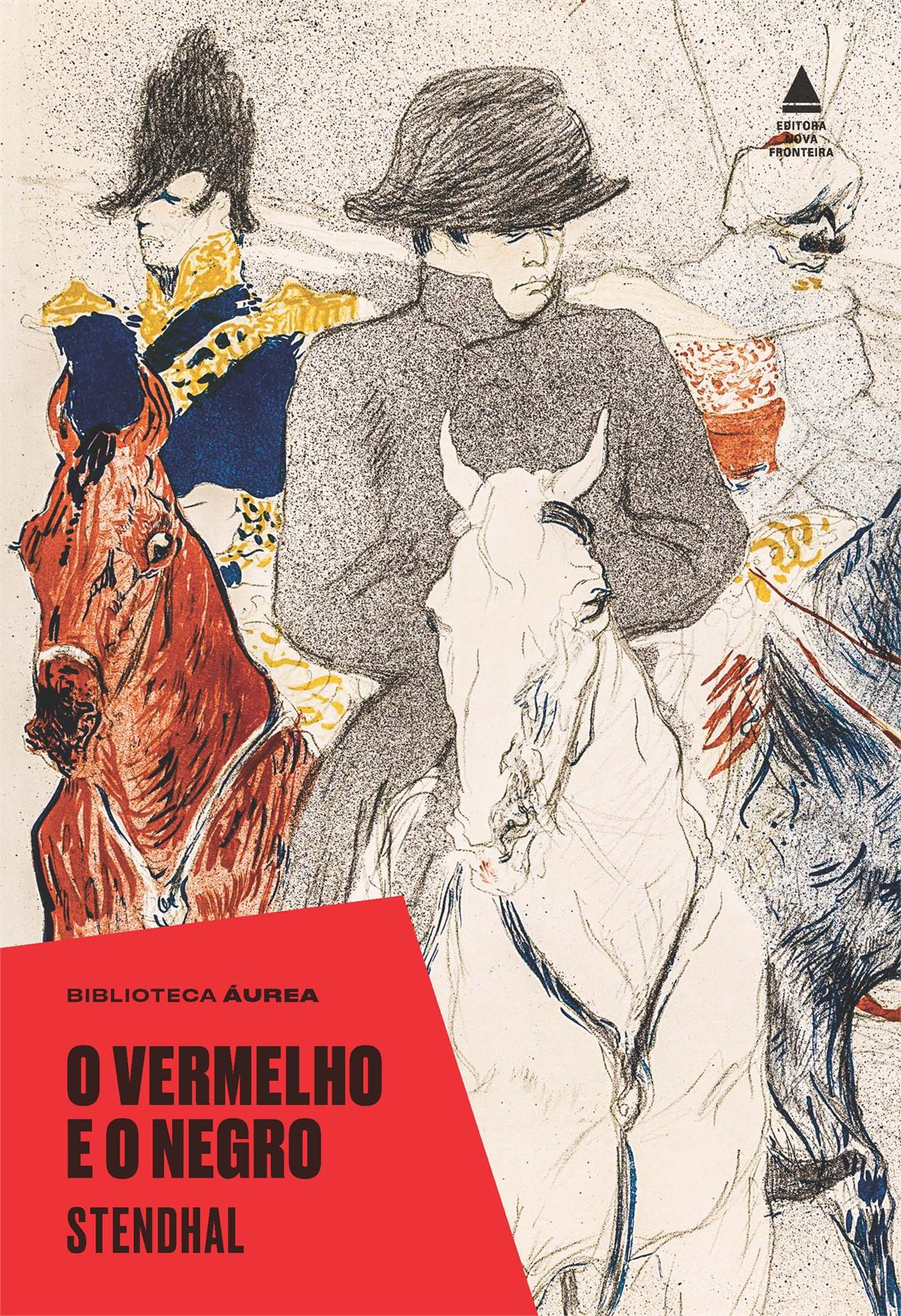 Capa de O vermelho e o negro