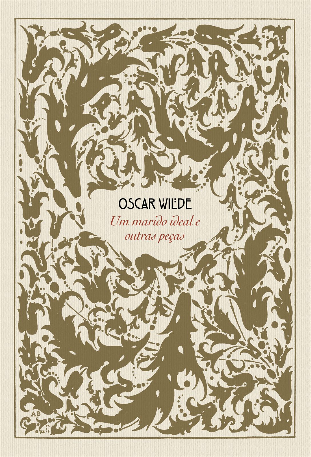 Capa de Um marido ideal e outras peças