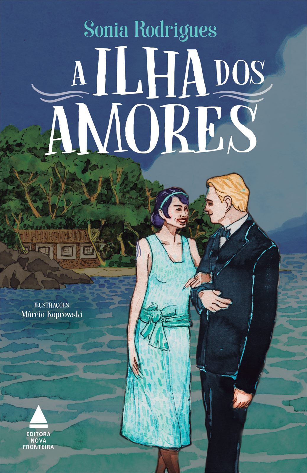 Capa de A ilha dos amores