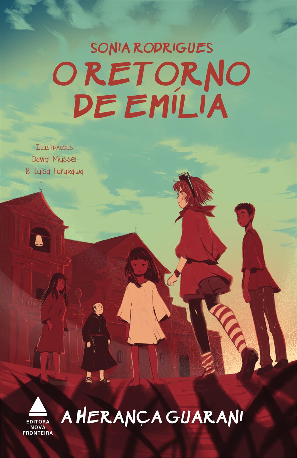 Capa de A herança do Guarani
