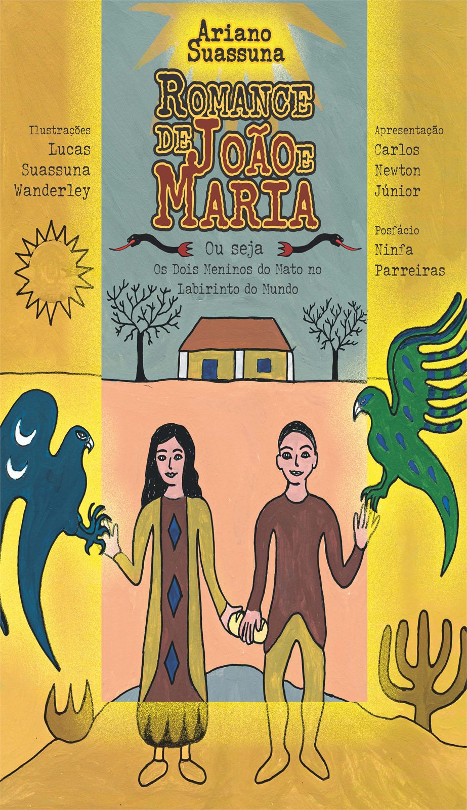 Capa de Romance de João e Maria ou seja Os Dois Meninos do Mato no Labirinto do Mundo