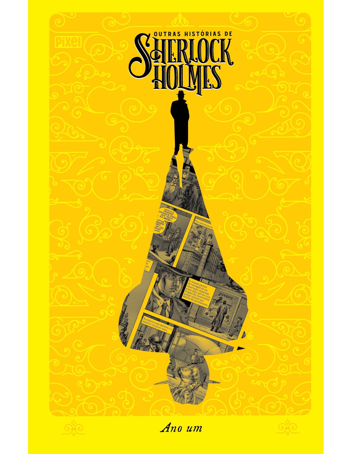 Capa de Outras histórias de Sherlock Holmes – Ano um em Graphic Novel