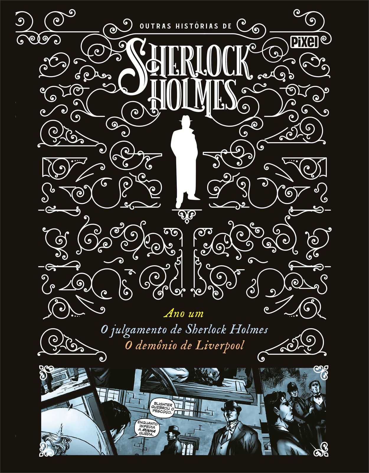 Capa de Box  Outras histórias de Sherlock Holmes em Graphic Novel